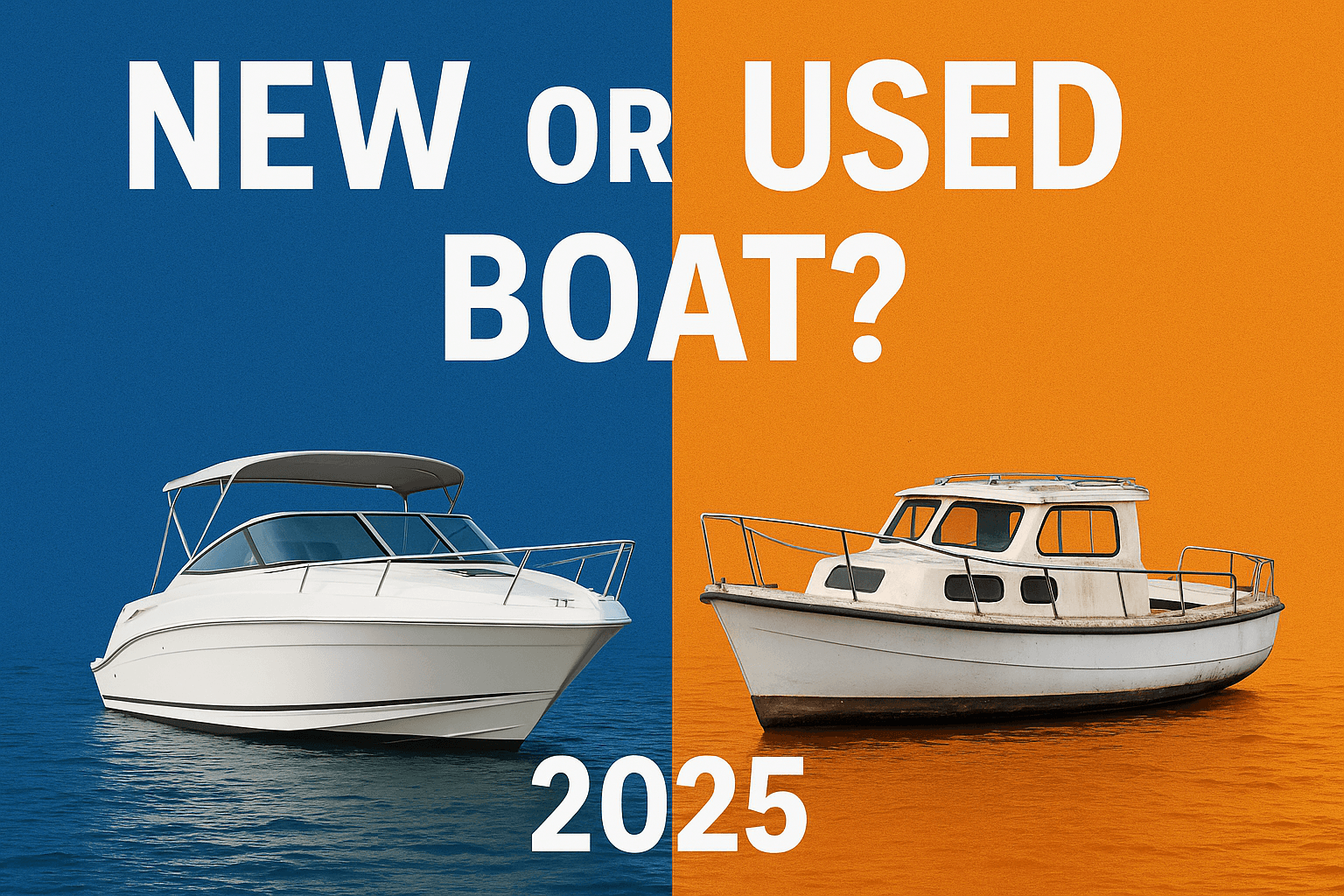 Should You Buy a New or Used Boat in 2025?