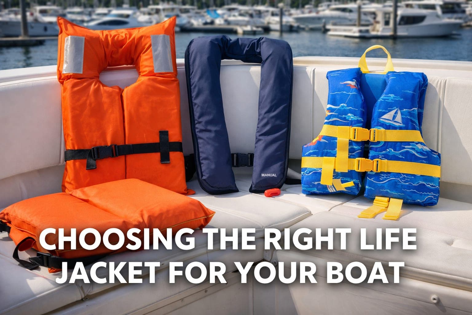 How to Choose the Right Life Jacket for Every Person on Your Boat