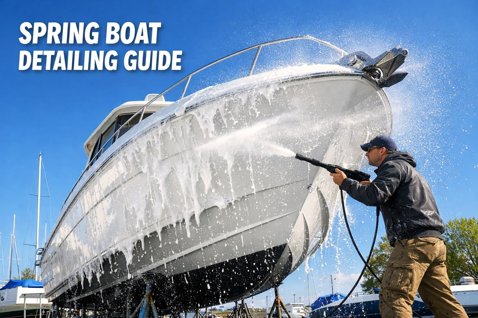 Spring Boat Detailing: How to Clean Your Boat Inside and Out