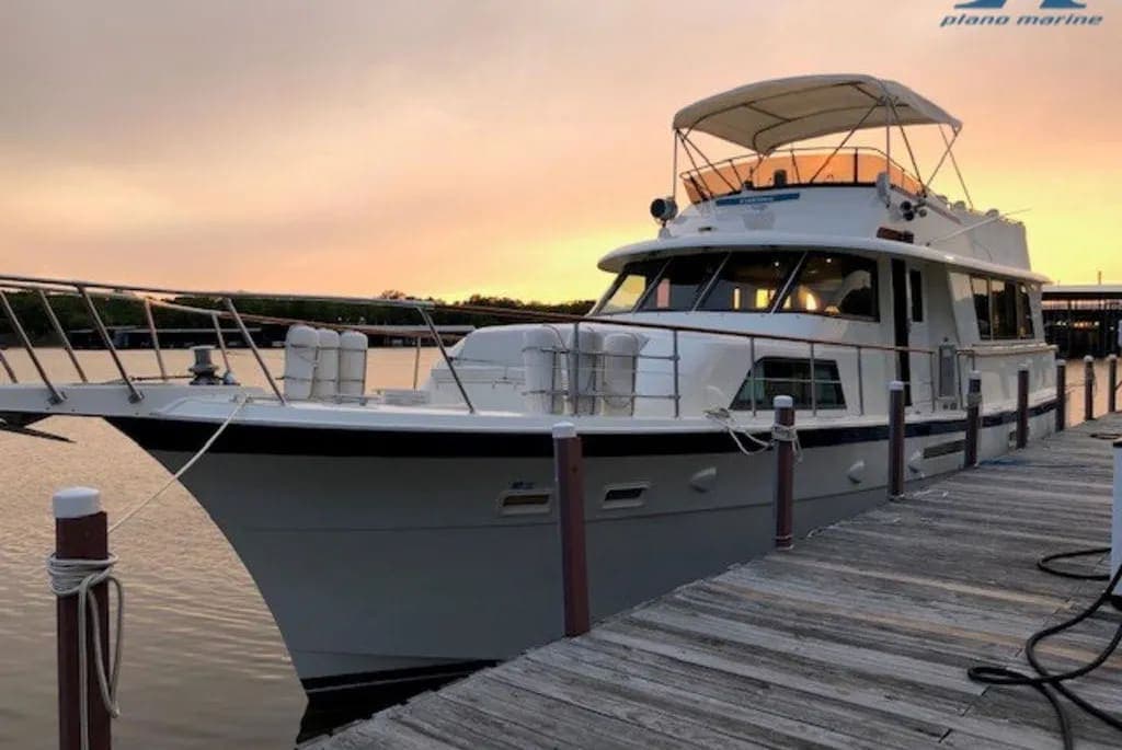 1986 Hatteras 53 Extended Deckhouse Motor Yacht