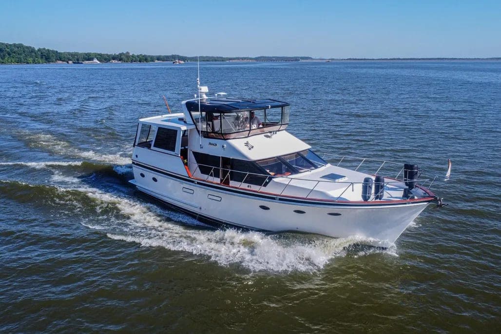 1989 Ocean Alexander 48 Flush Deck thumbnail 2