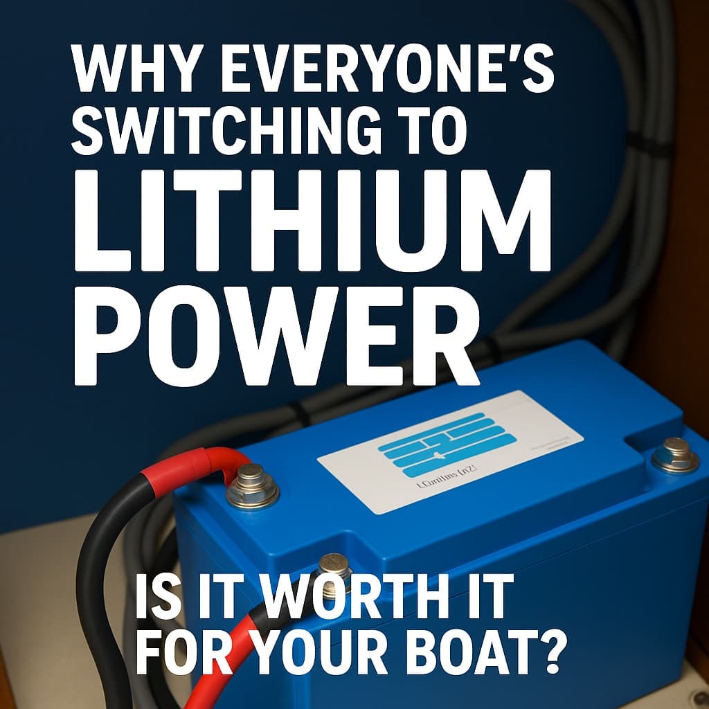 Why Everyone’s Switching to Lithium Power: Is It Worth It for Your Boat?