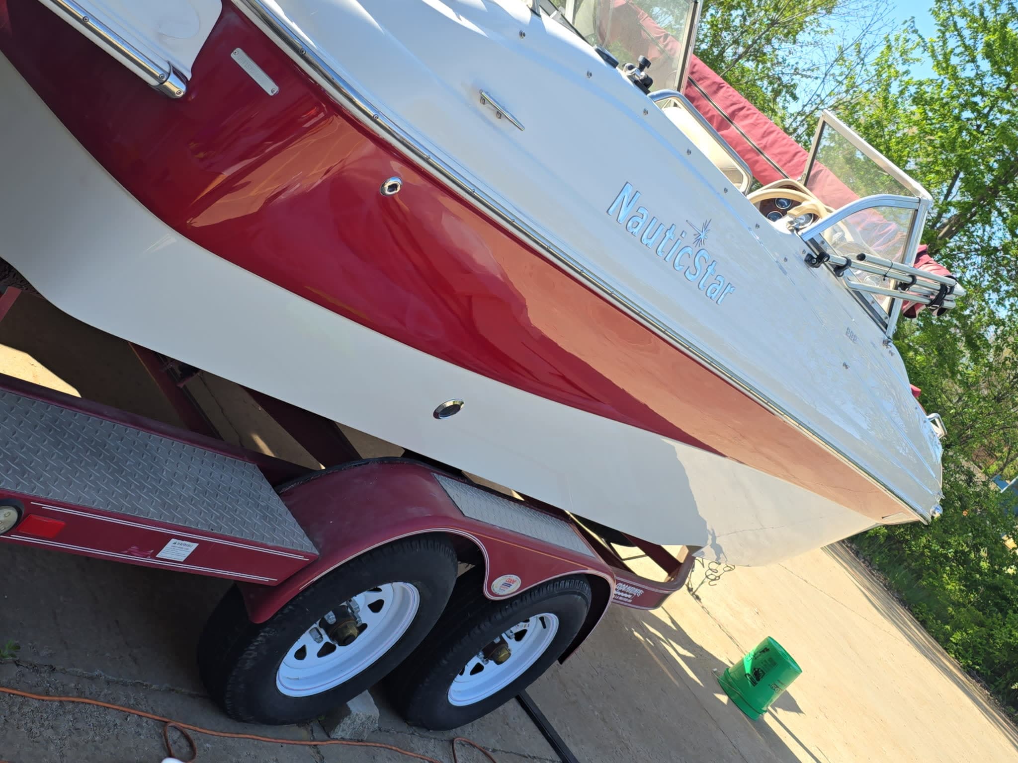2008 Nauticstar 222SC Sport deck