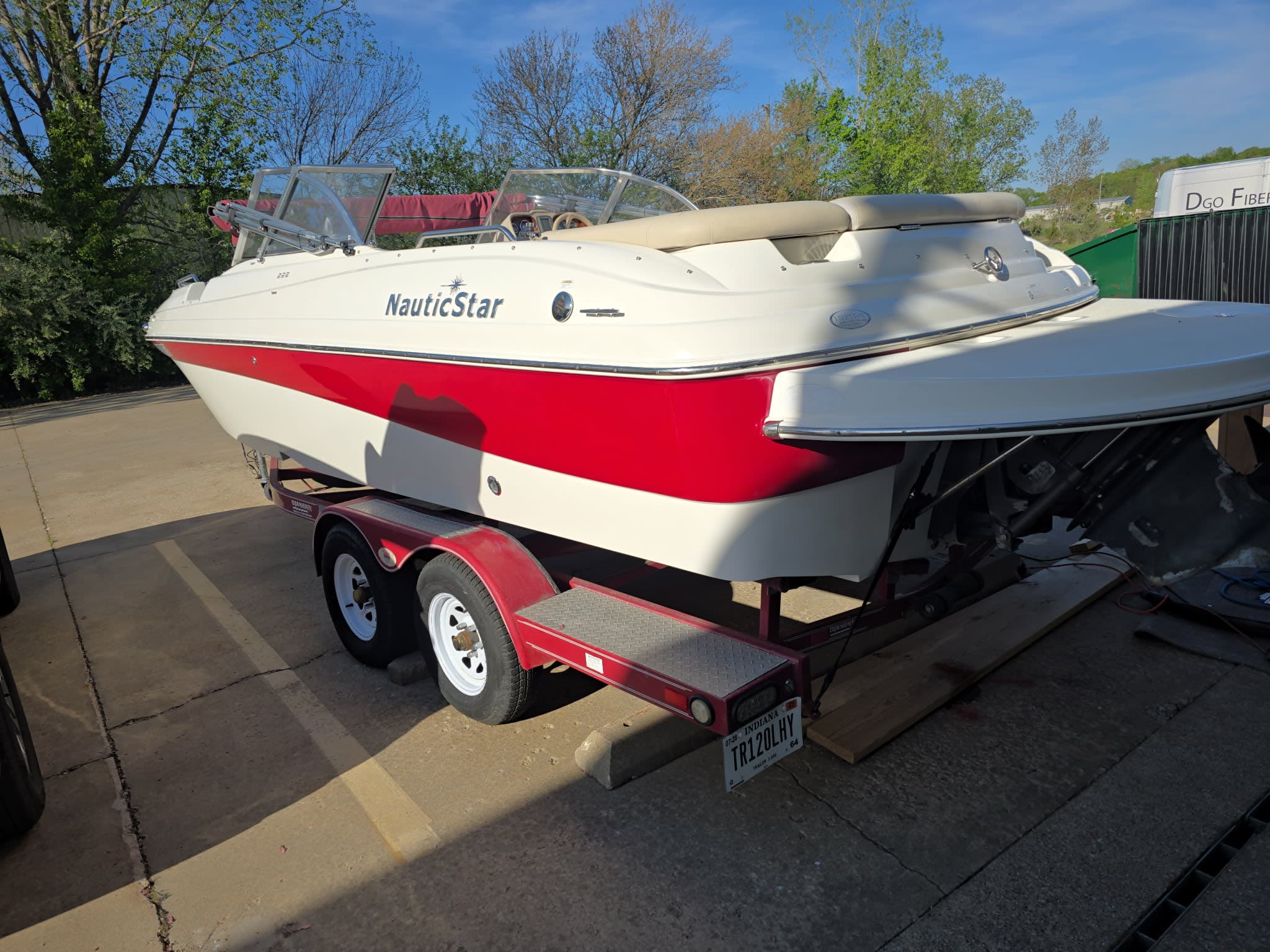 2008 Nauticstar 222SC Sport deck thumbnail 1