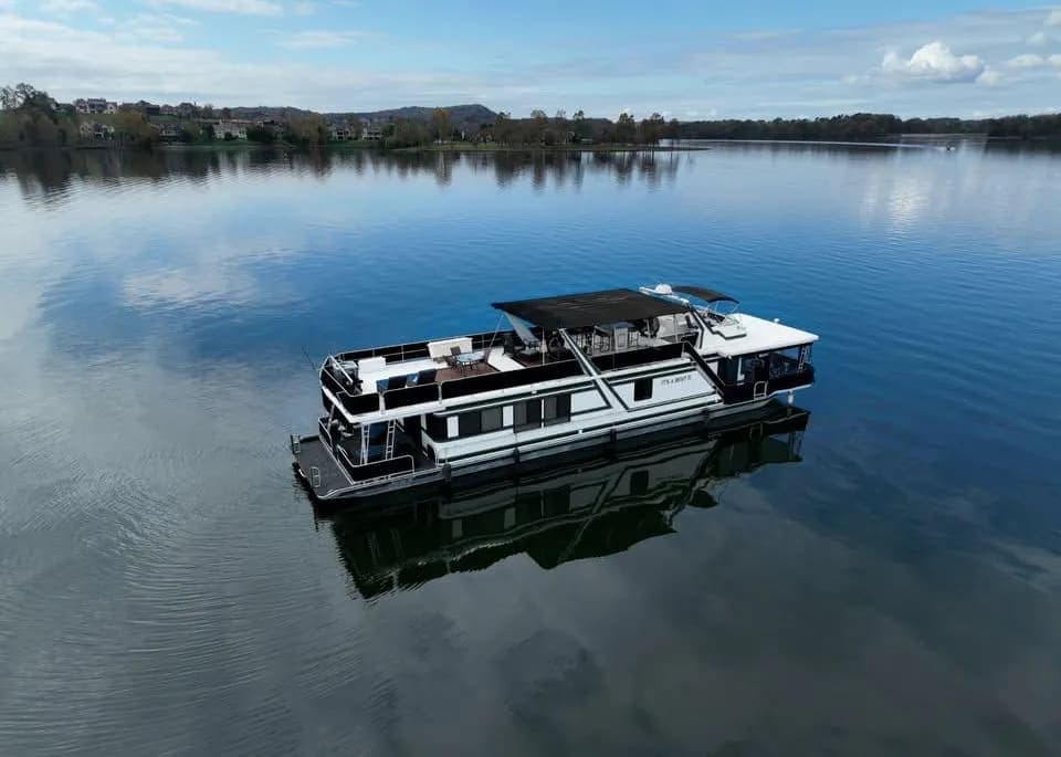 1996 Sumerset 82'x 18' Widebody Houseboat thumbnail 1