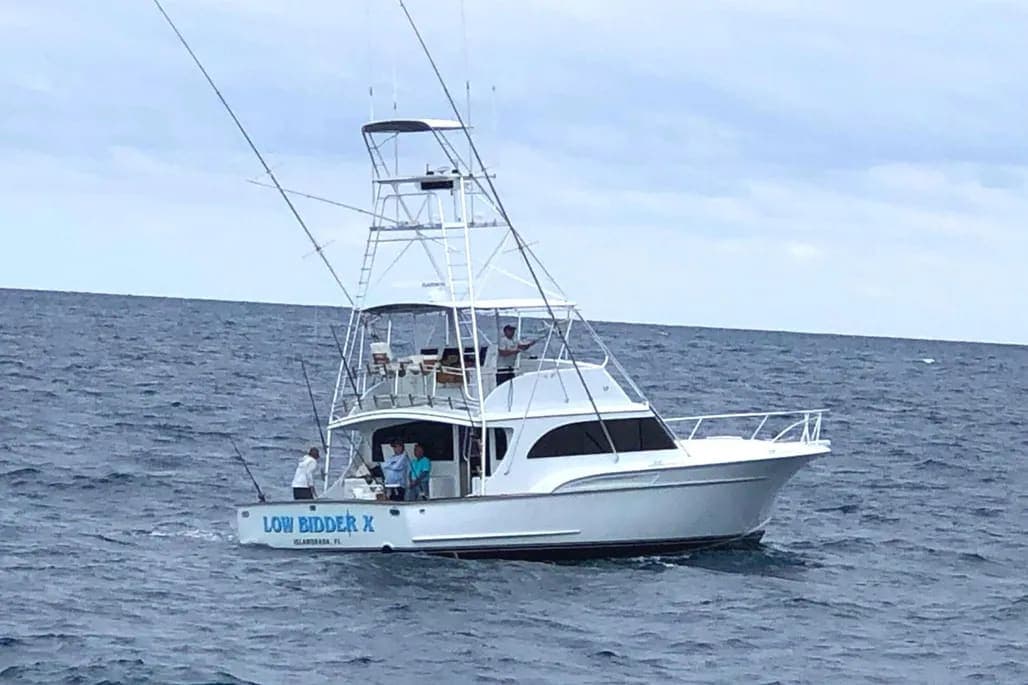 1990 Sunny Briggs Convertible with tuna tower