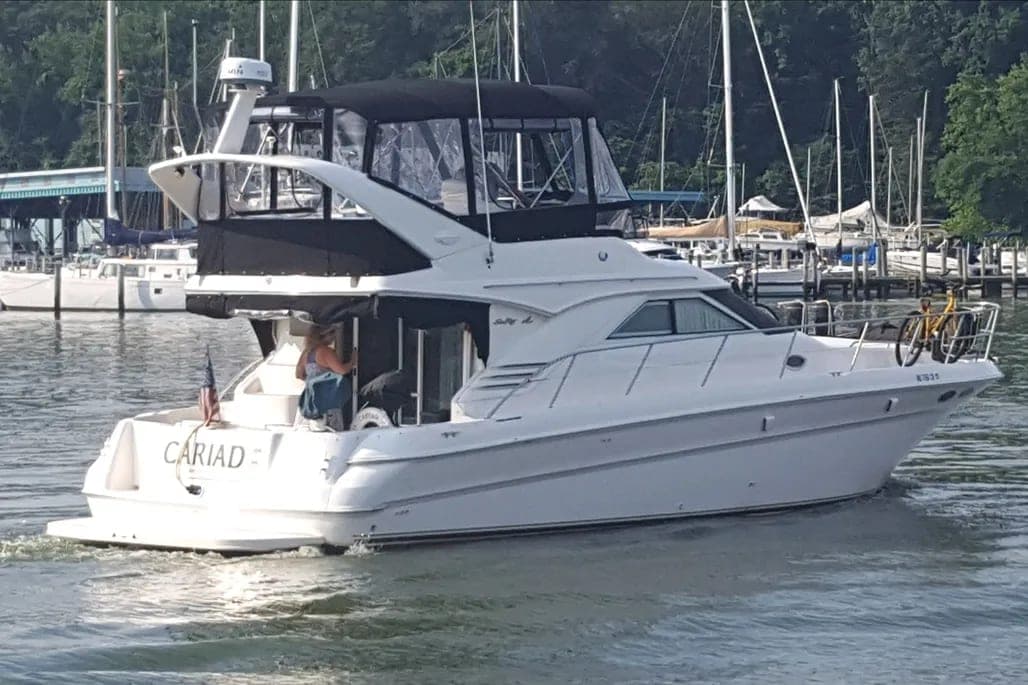 2000 Sea Ray 400 Sedan Bridge