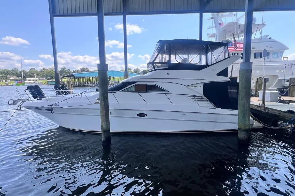 2000 Sea Ray 400 Sedan Bridge thumbnail 2