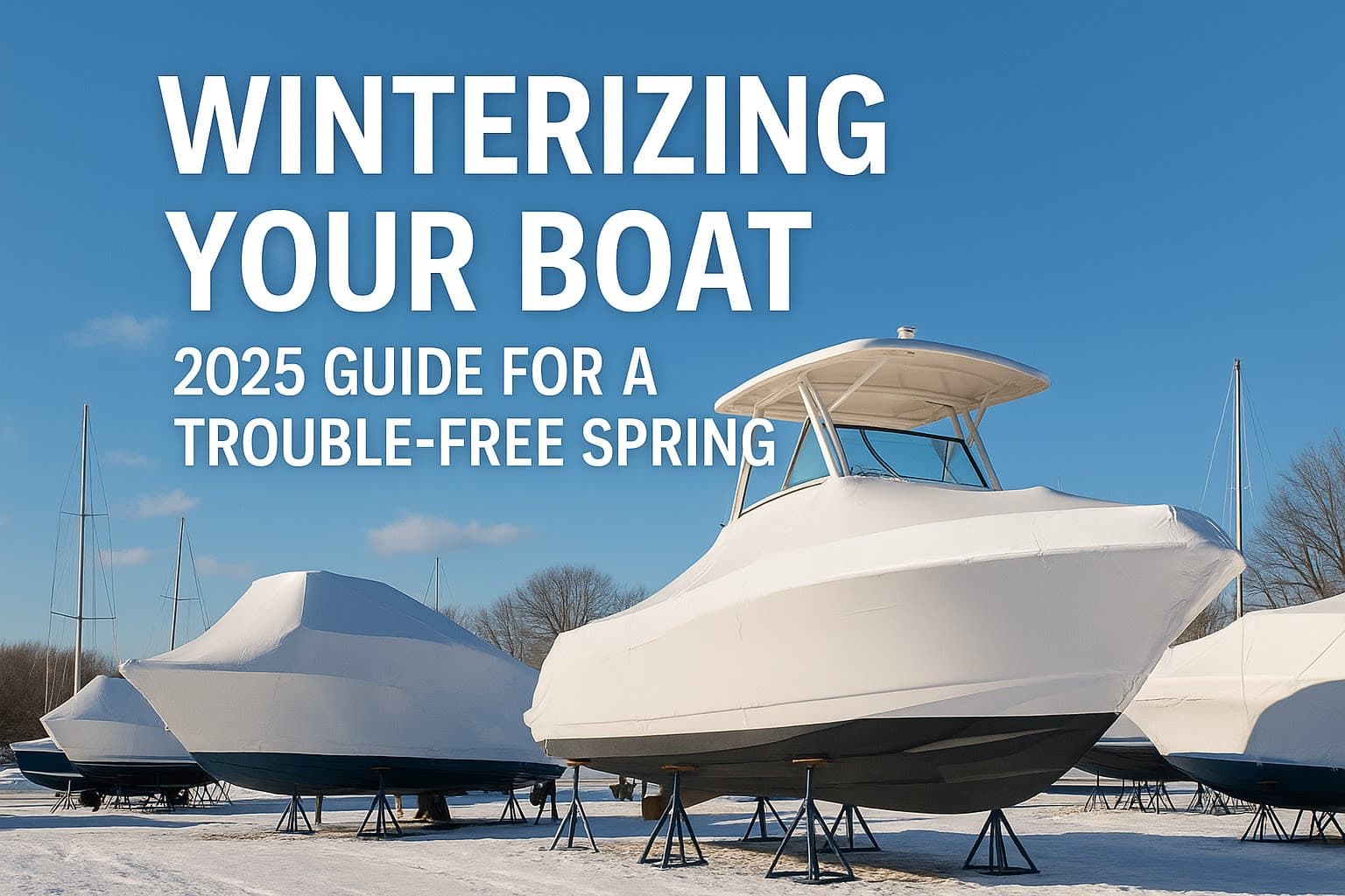 Winterizing Your Boat: The Complete Guide for a Trouble-Free Spring