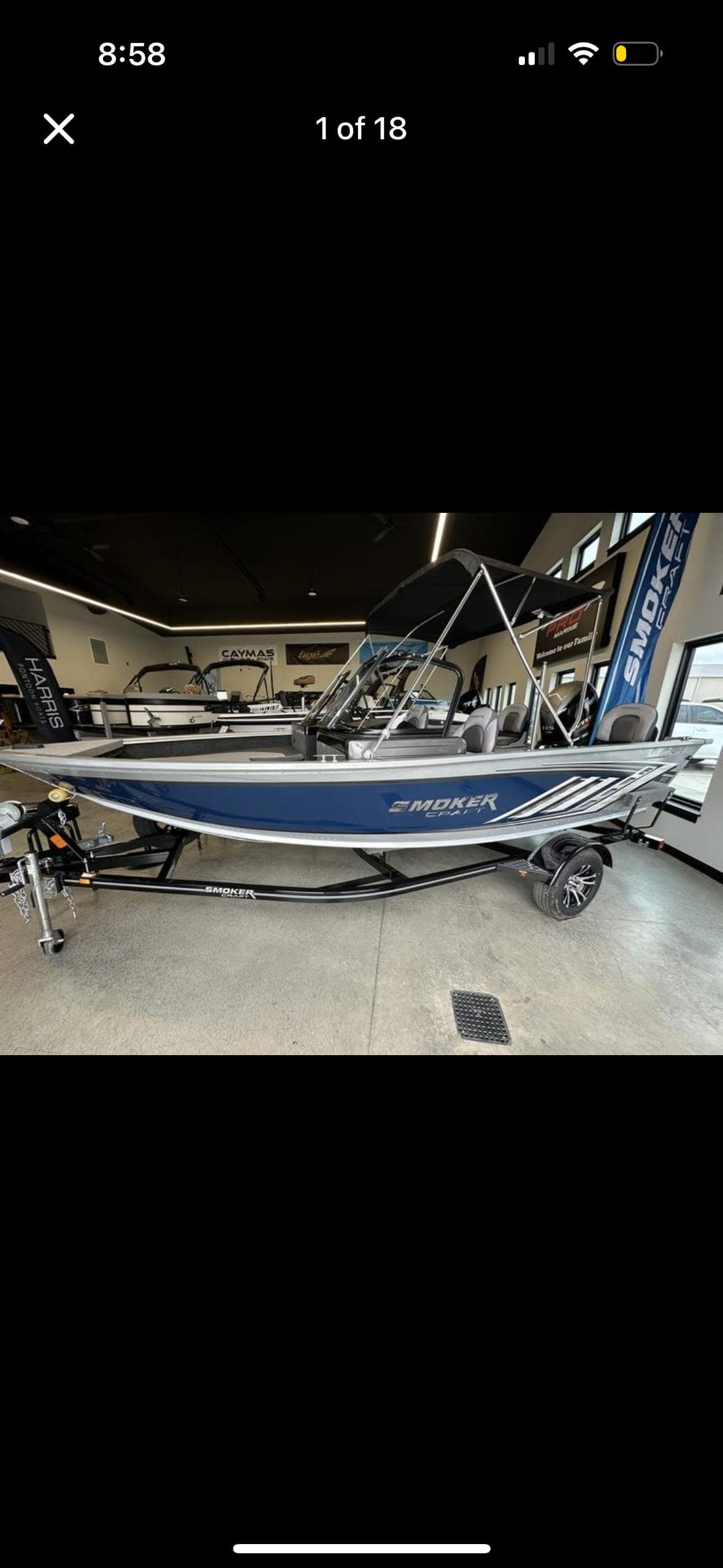 2024 Smokercraft 172 Ultima