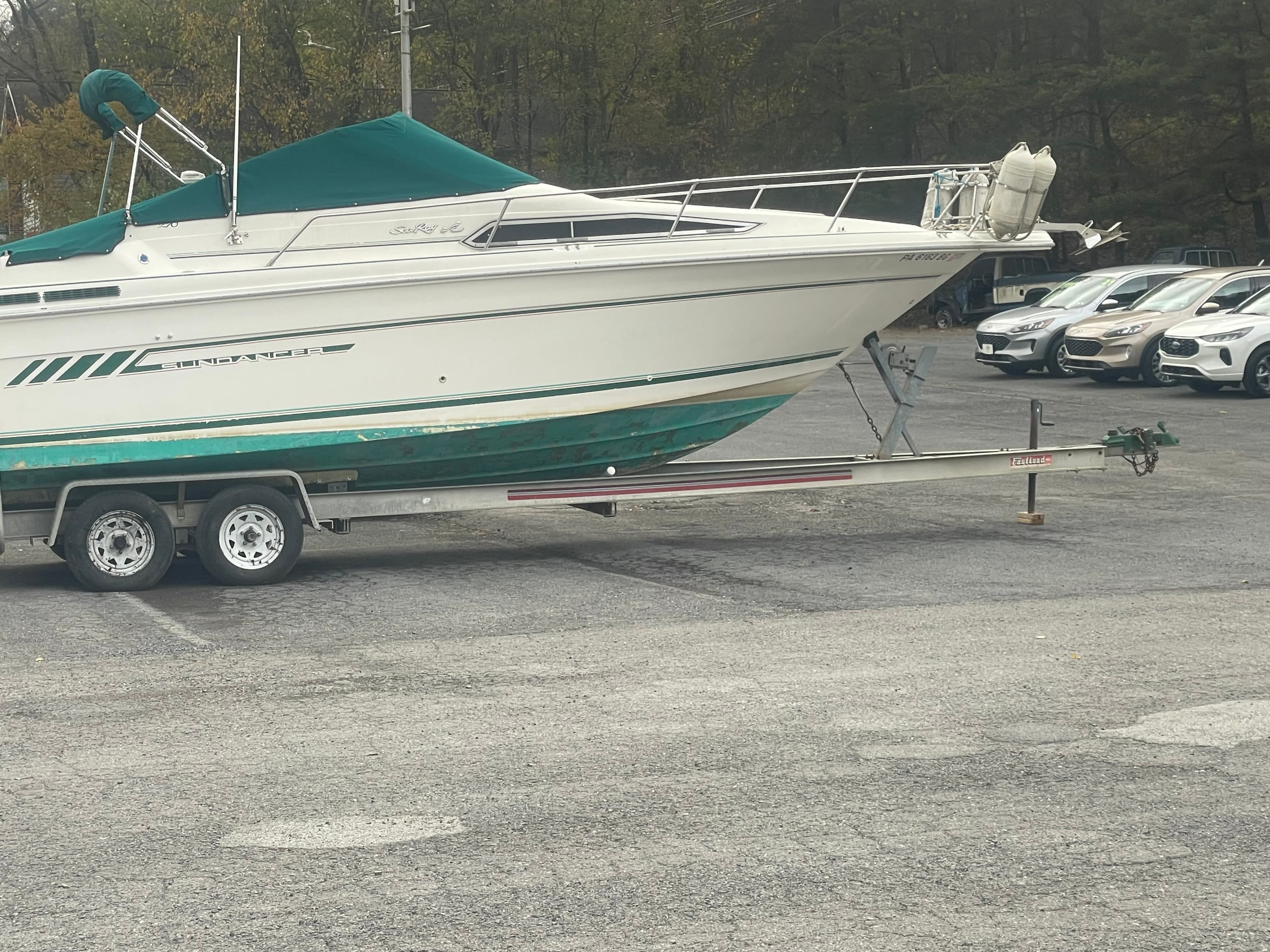1993 sea ray sundancer 270