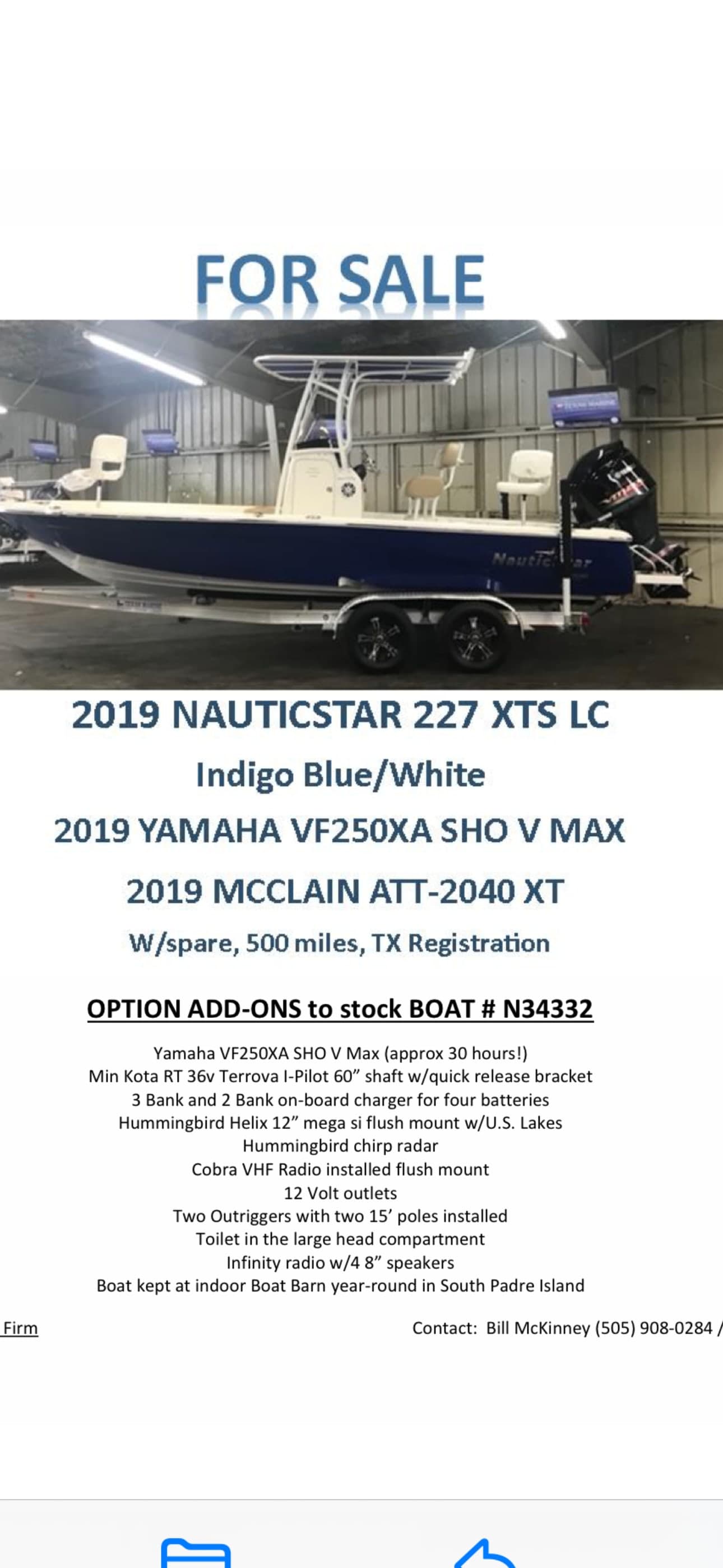 2019 Nautic Star XTS 227 thumbnail 1