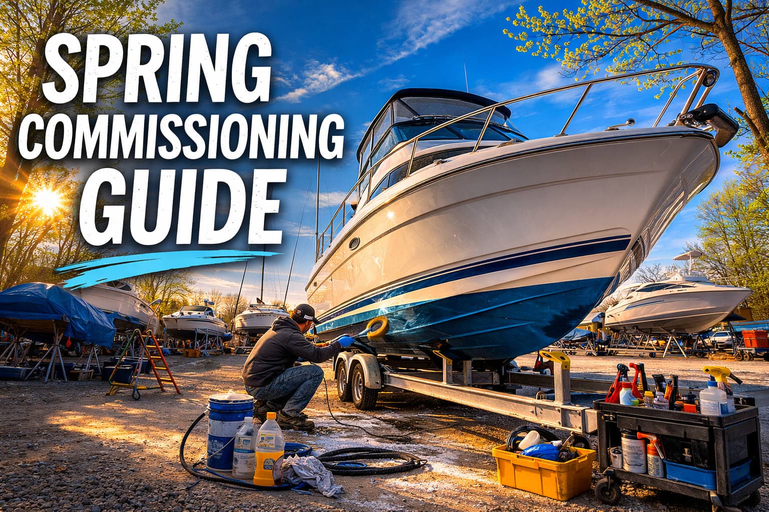 How to De-Winterize Your Boat and Get Ready for Spring