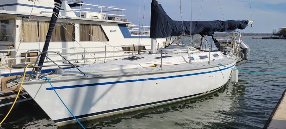 1990 Hunter Legend 37 thumbnail 1