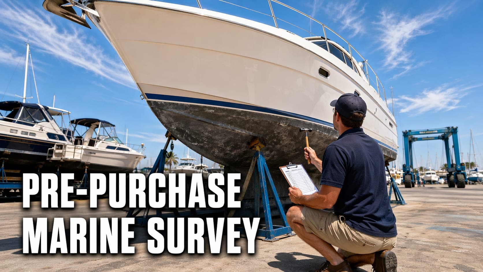 What a Pre-Purchase Marine Survey Should Cover Before You Sign