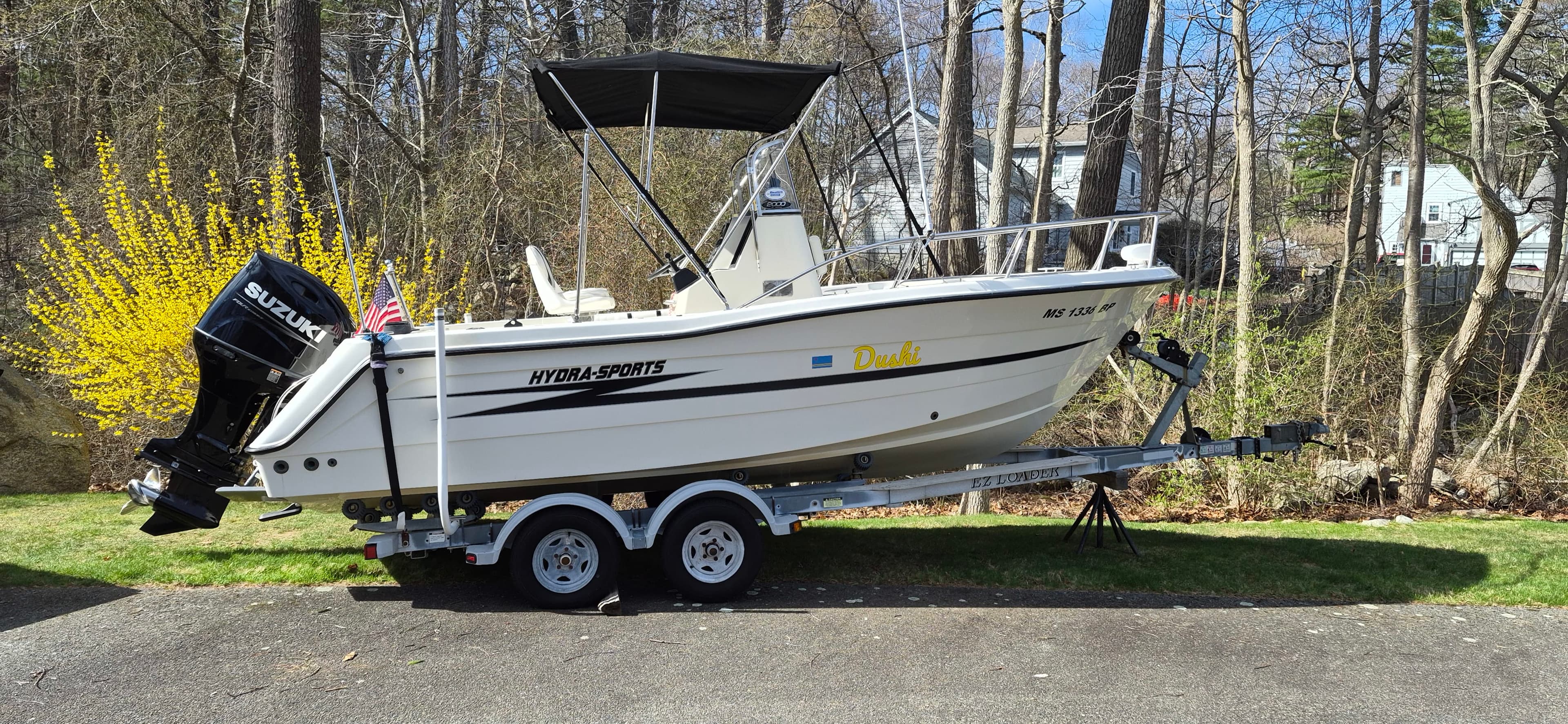 1998 Hydrasport Center console