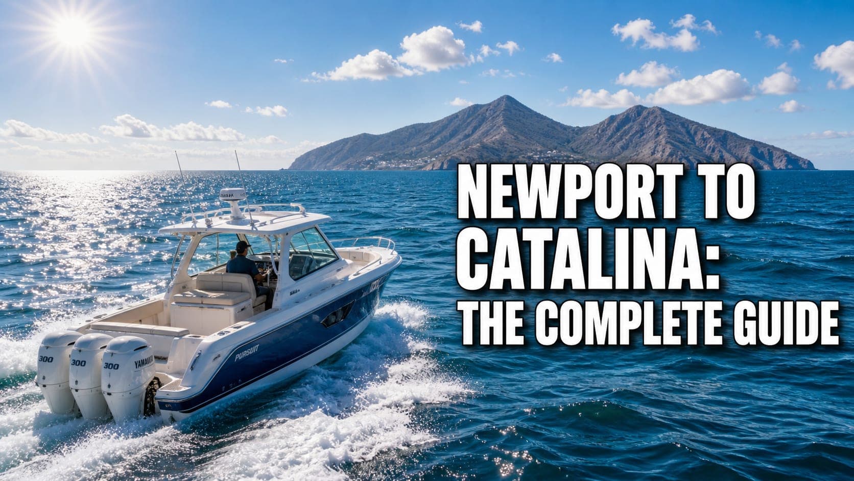 How to Take Your Boat to Catalina Island