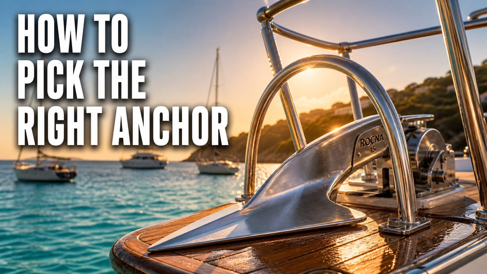 How to Pick the Right Anchor for Your Boat (And Actually Sleep at Night)