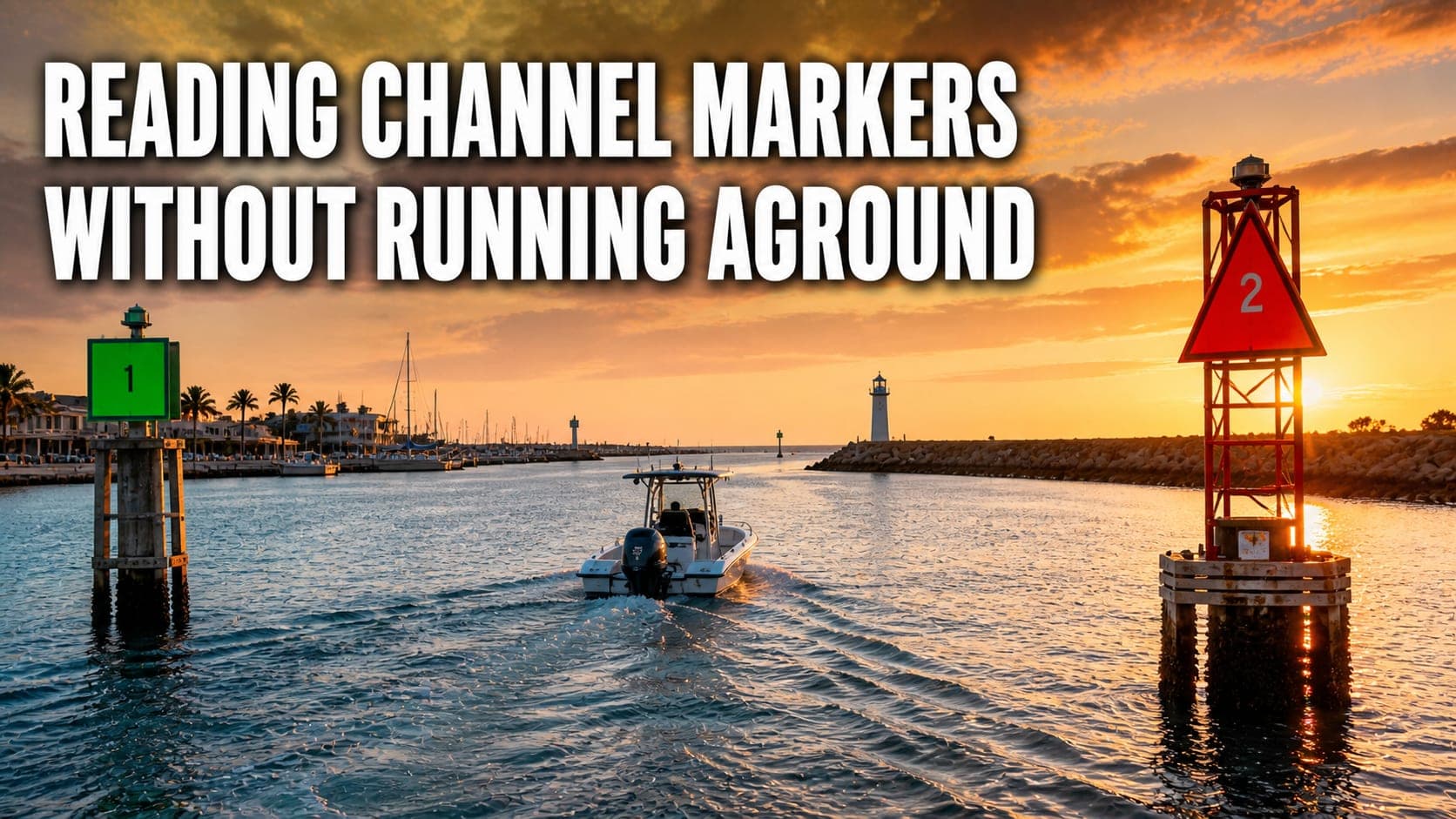 How to Read Channel Markers and Buoys Without Running Aground
