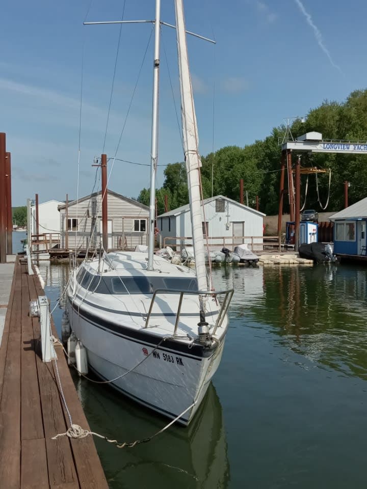 1998 MacGregor Sail Boat Mac 26 X thumbnail 1