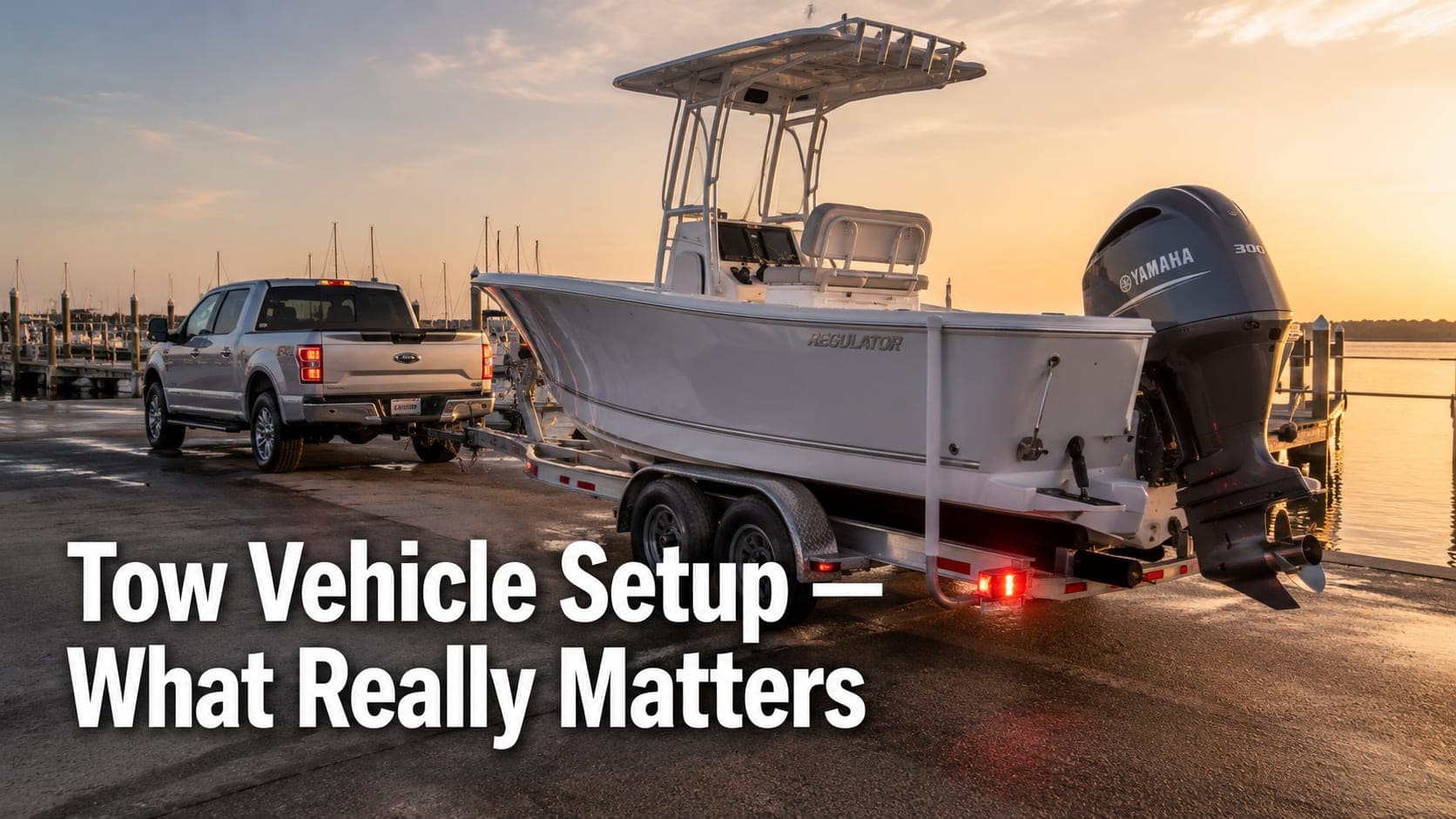 Tow Vehicle Setup: What Really Matters Before Hauling Your Boat