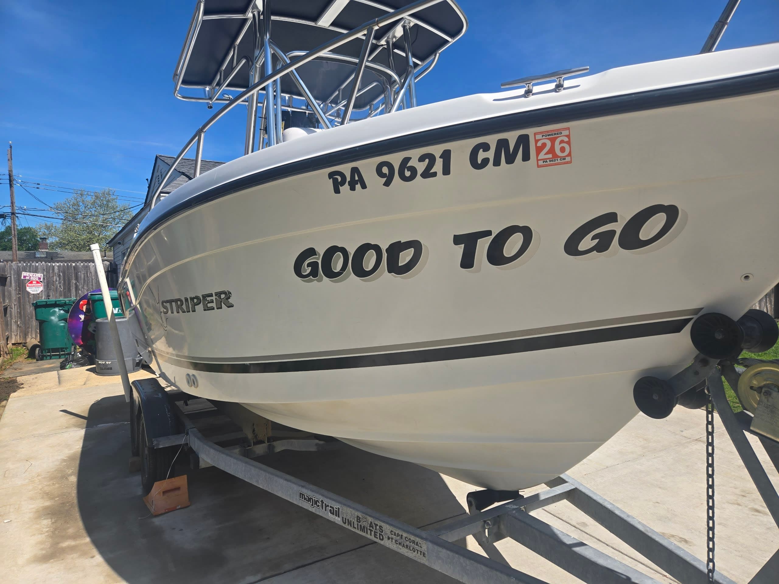 2002 Striper sea swirl 2101cc thumbnail 1