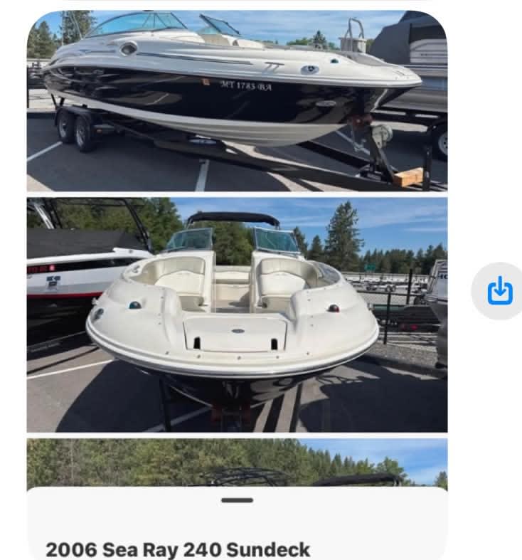 2006 Sea Ray 240 SunDesk thumbnail 1