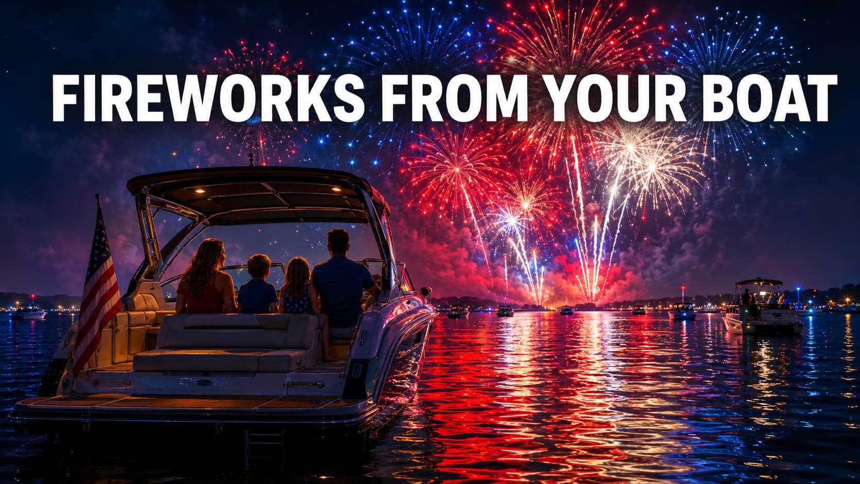How to Watch Fourth of July Fireworks From Your Boat Safely