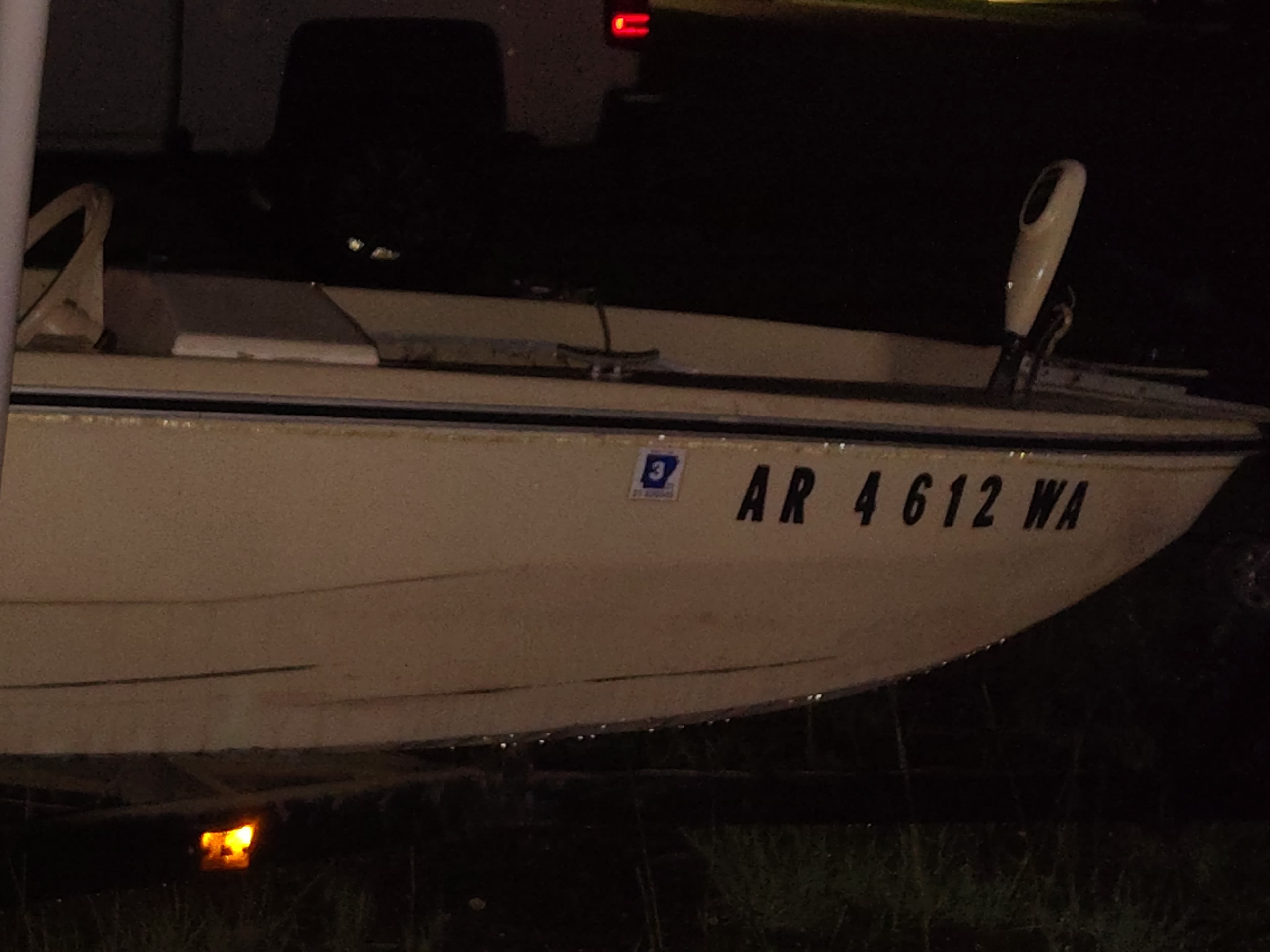 1998 Mon-ark Evinrude 28 hp electric start thumbnail 2