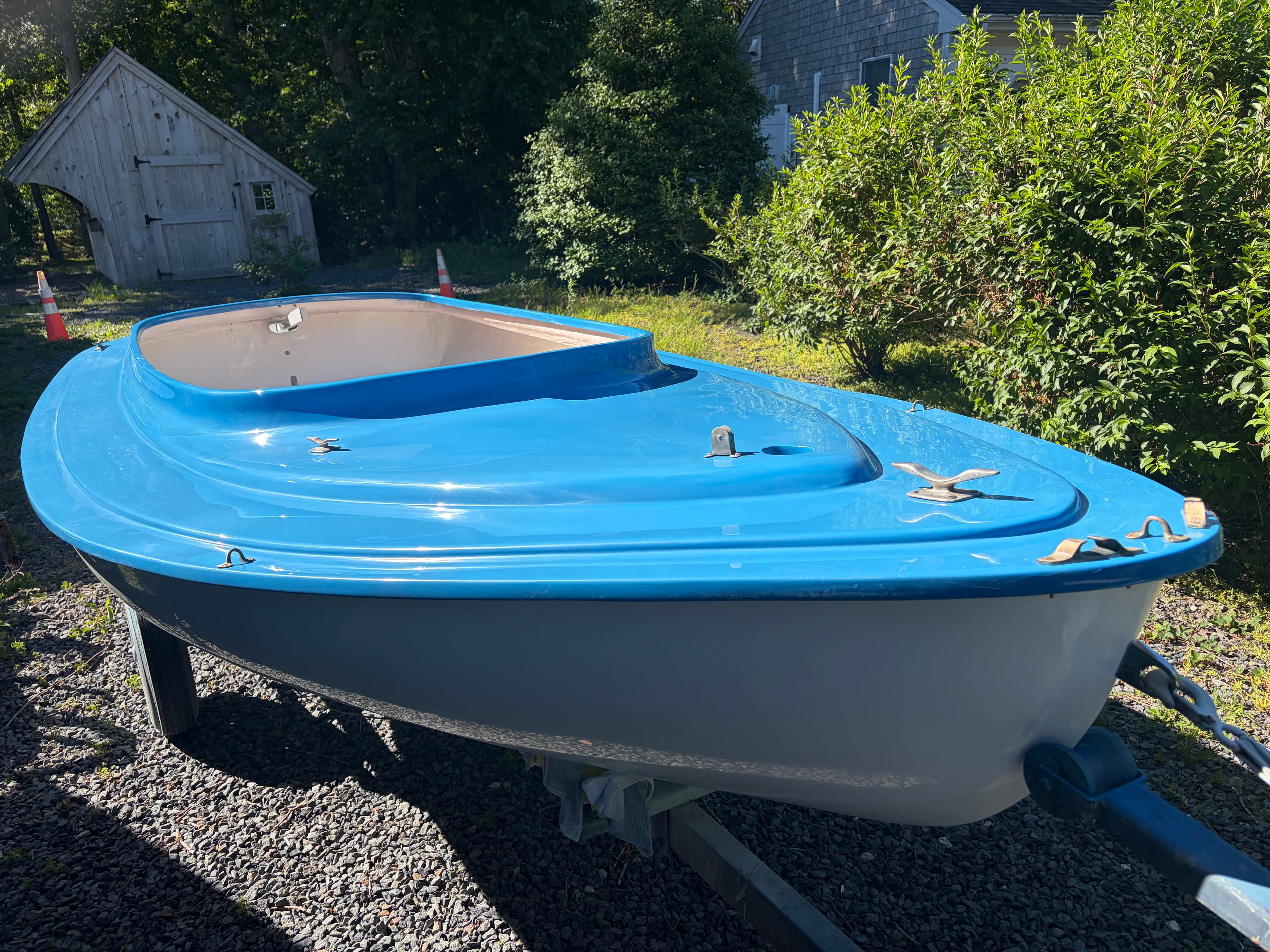 2025 BB Swan catboat Totally restored