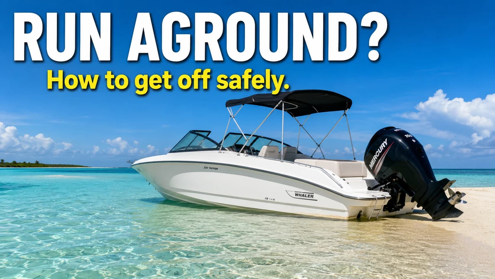 What to Do If Your Boat Runs Aground and How to Get Off Safely