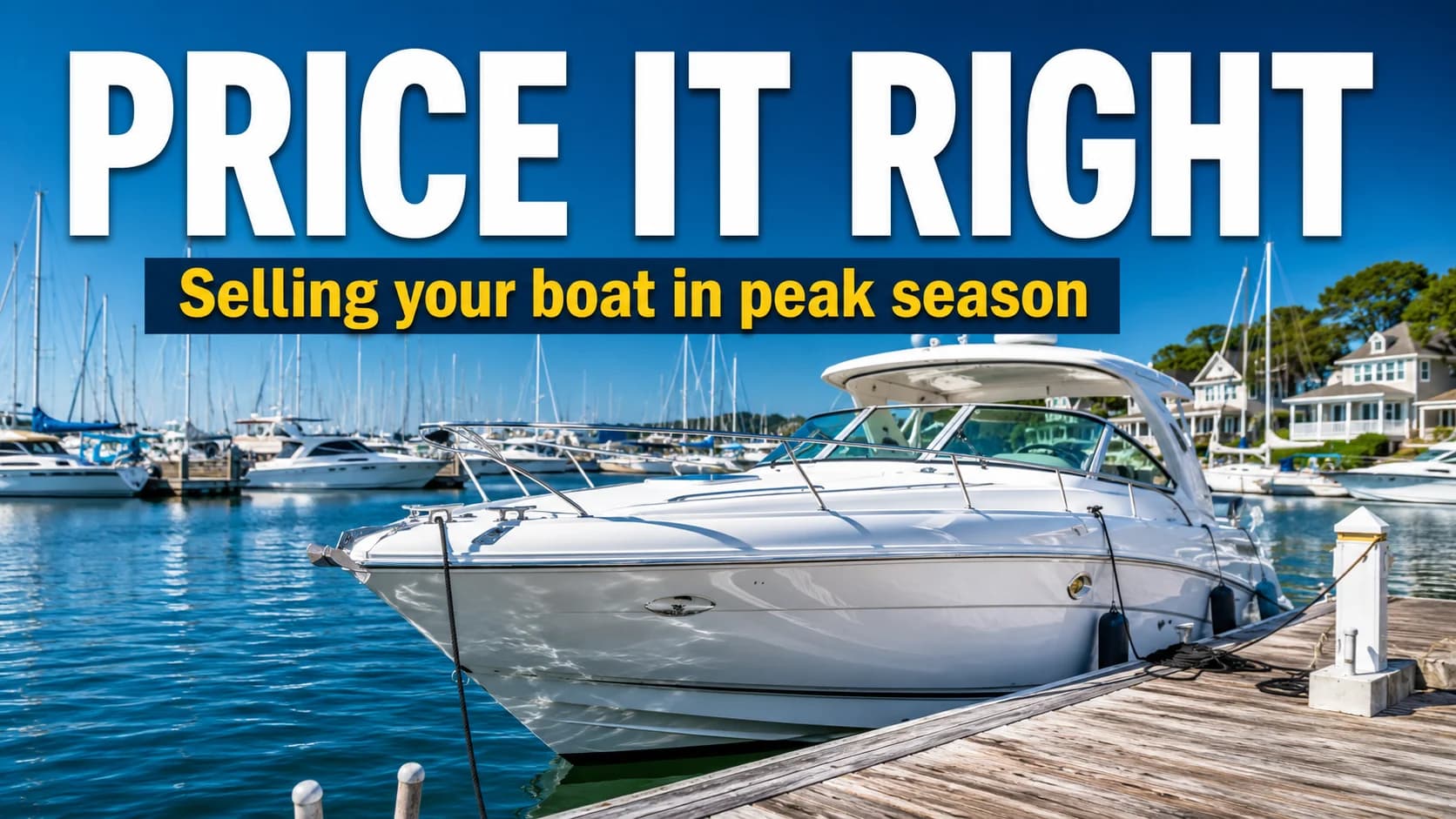 How to Price Your Boat Right When You're Selling in Peak Season