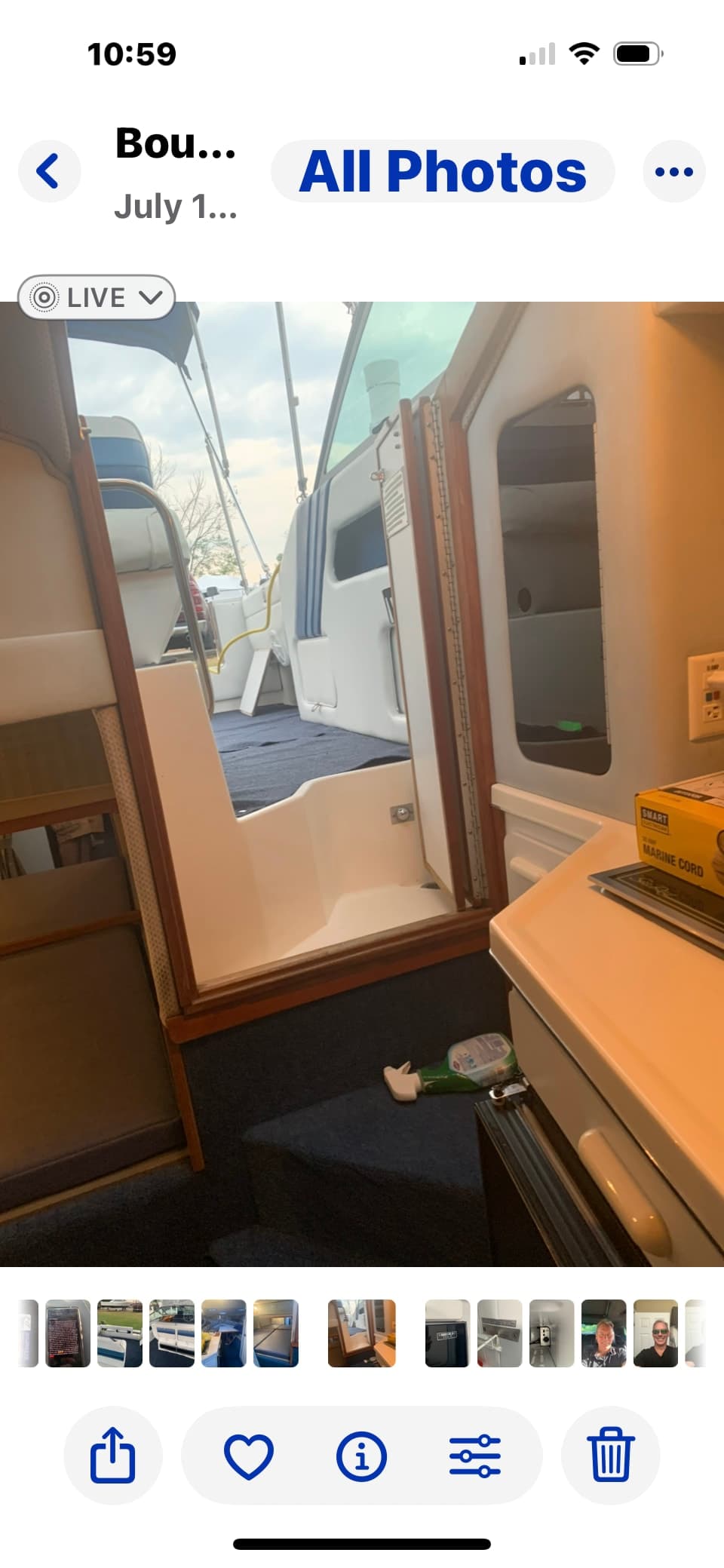 1989 Sea Ray 25 Da thumbnail 2