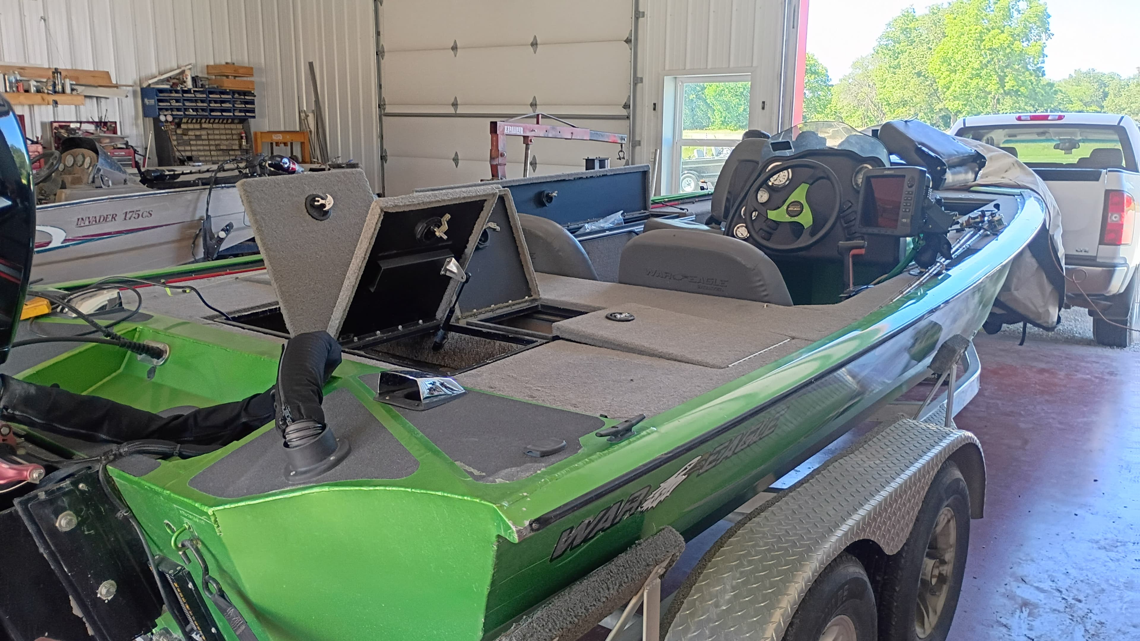 2012 War Eagle Bass Boat thumbnail 2