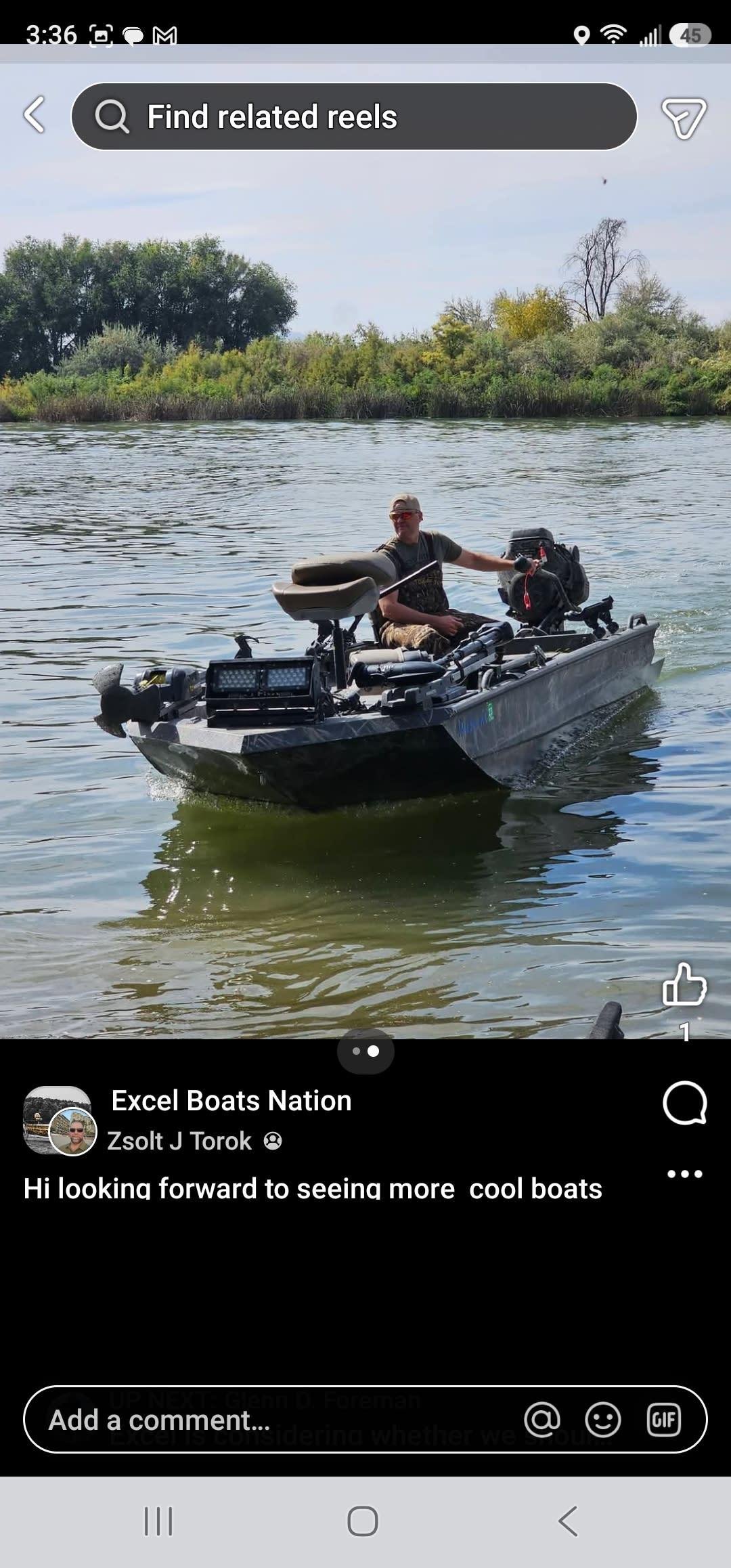 2018 Excel F4 1854 SHALLOW WATER thumbnail 1