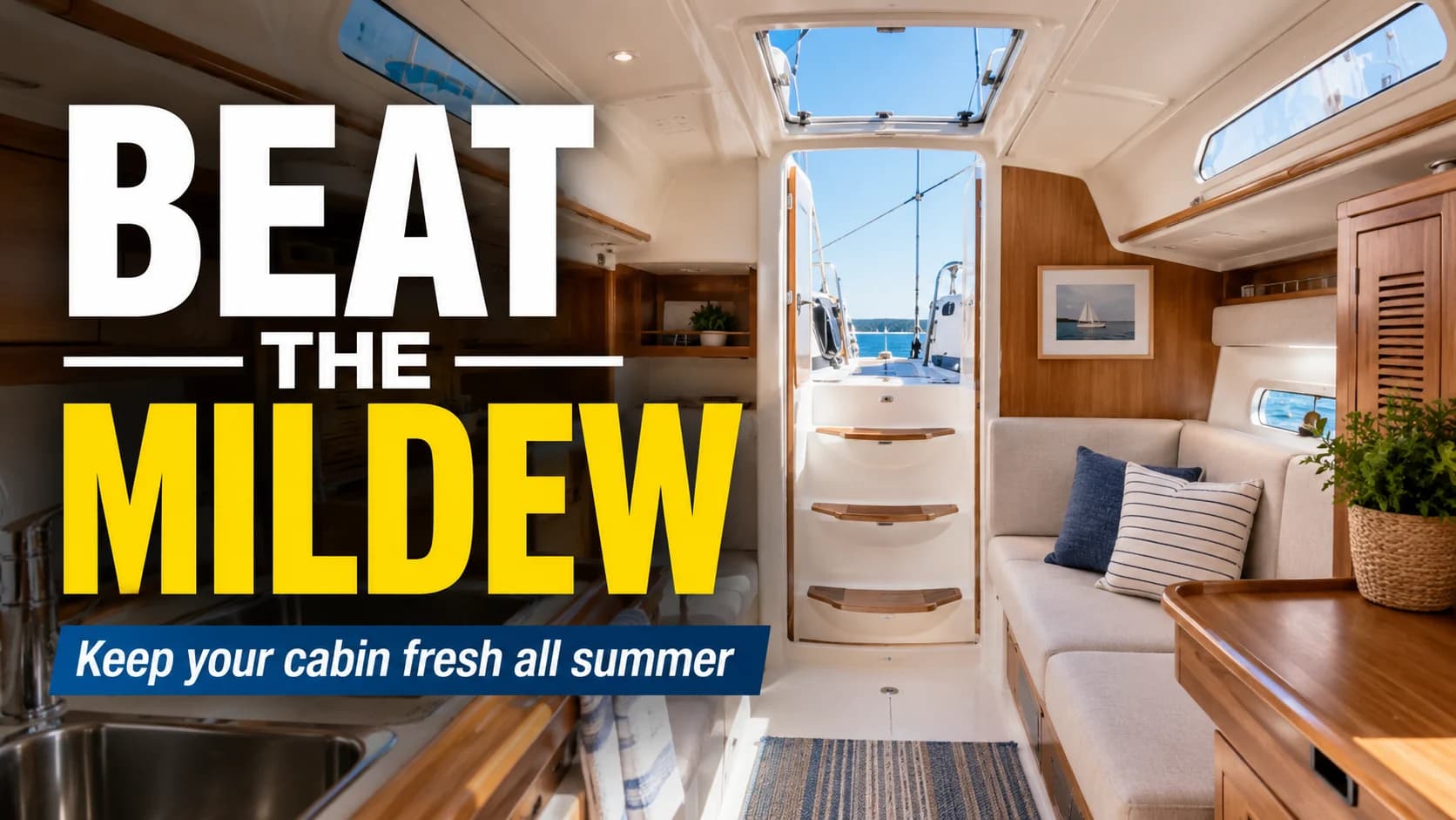 How to Stop Mildew and Moisture From Taking Over Your Boat