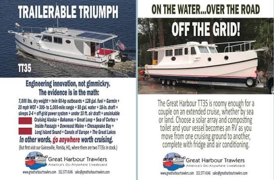 2018 Great Harbour Trawlers Yachts TT 35 thumbnail 2
