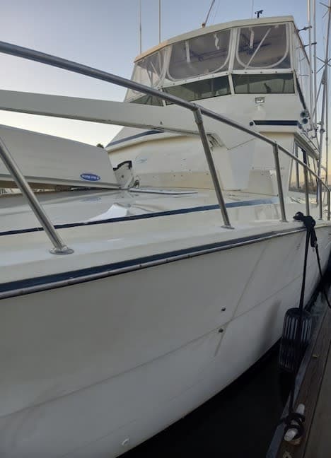 1988 VIKING 1988 Viking 48”7’ LOA 50 ft., Sport Convertible thumbnail 2