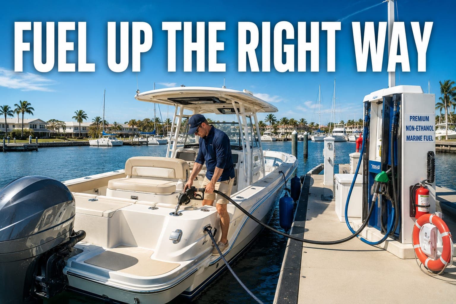 How to Fuel Your Boat Safely at the Fuel Dock Every Time