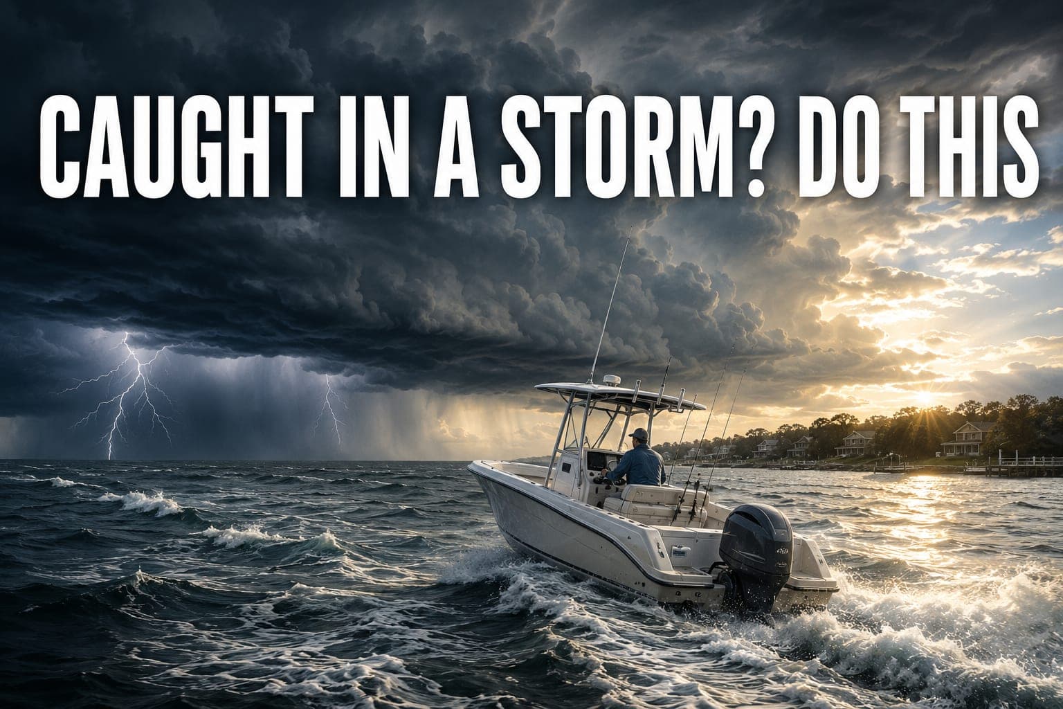 What to Do When a Thunderstorm Catches You on the Water