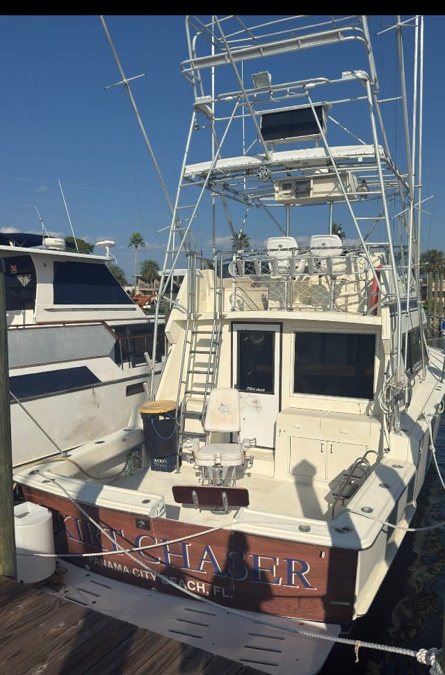 1986 Hatteras 41C thumbnail 1