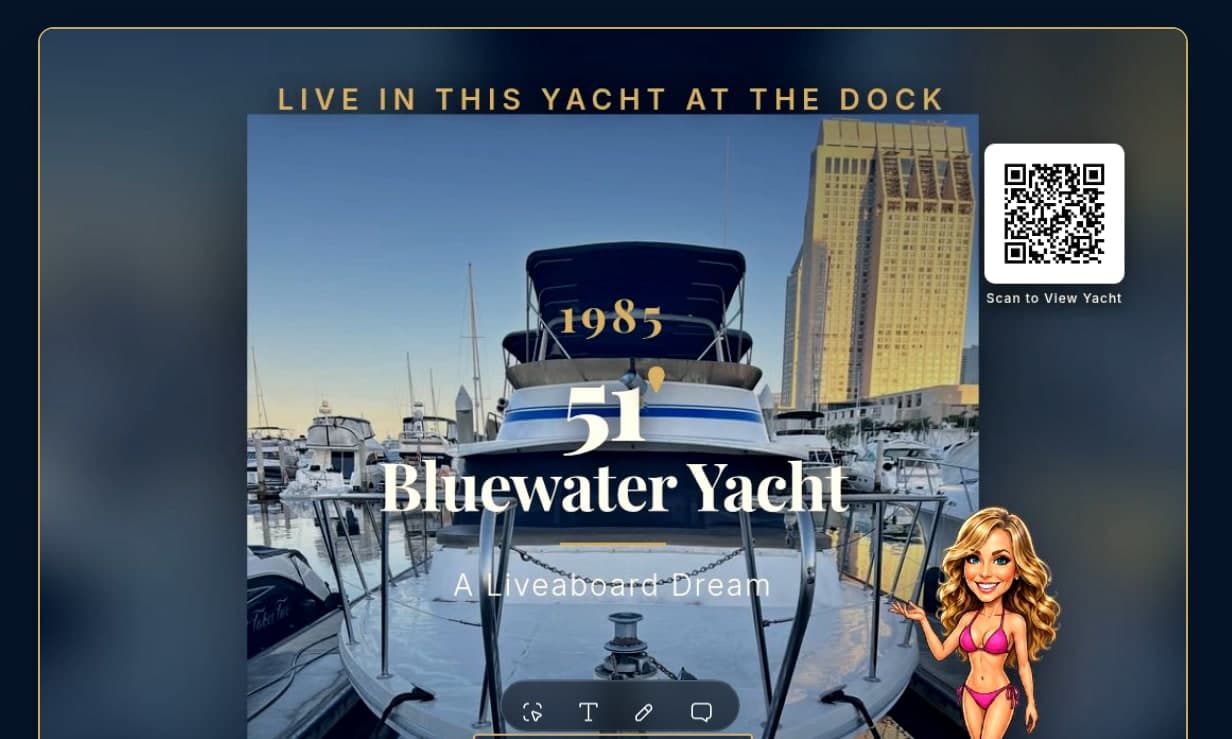 1985 Bluewater yacht bluewater