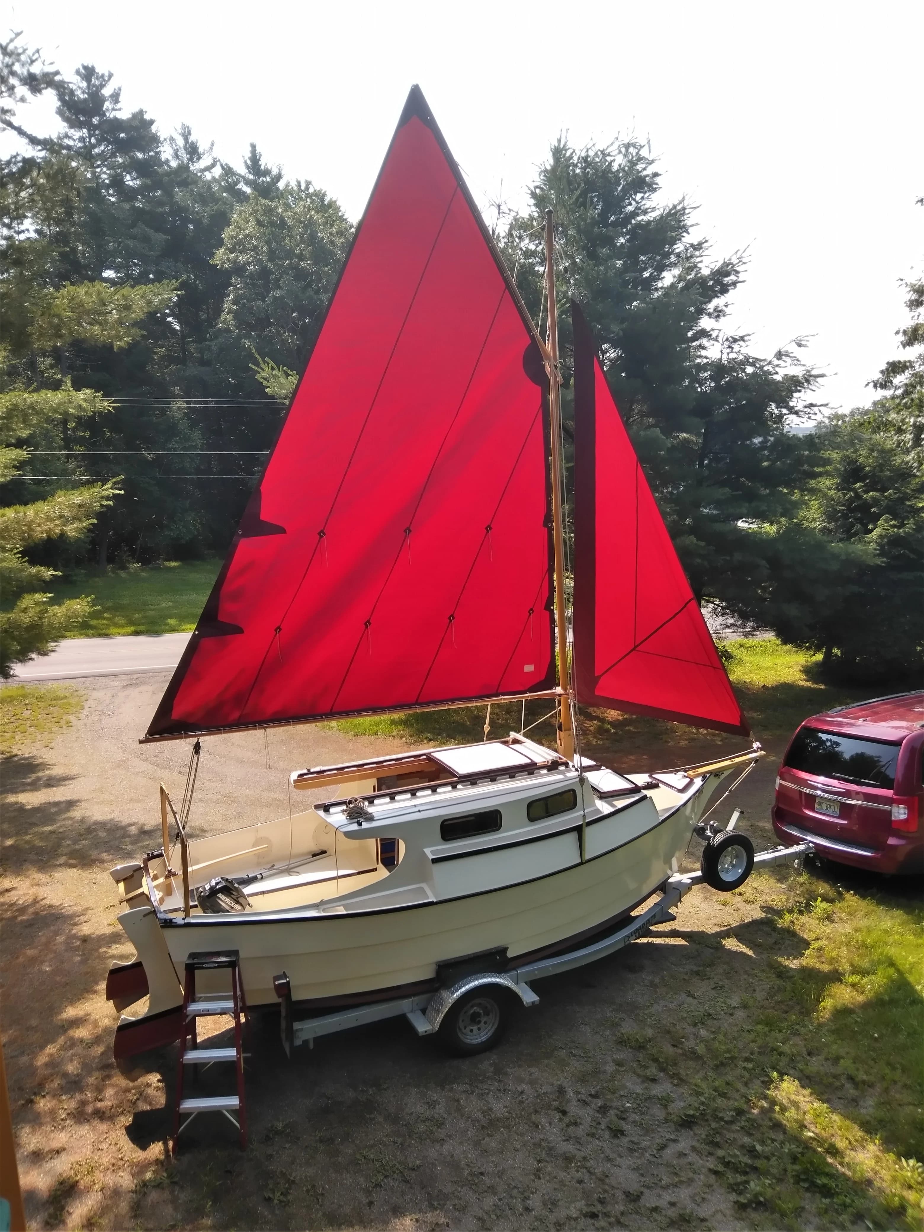 2022 Freedom 17 Gaff Rigged Sloop