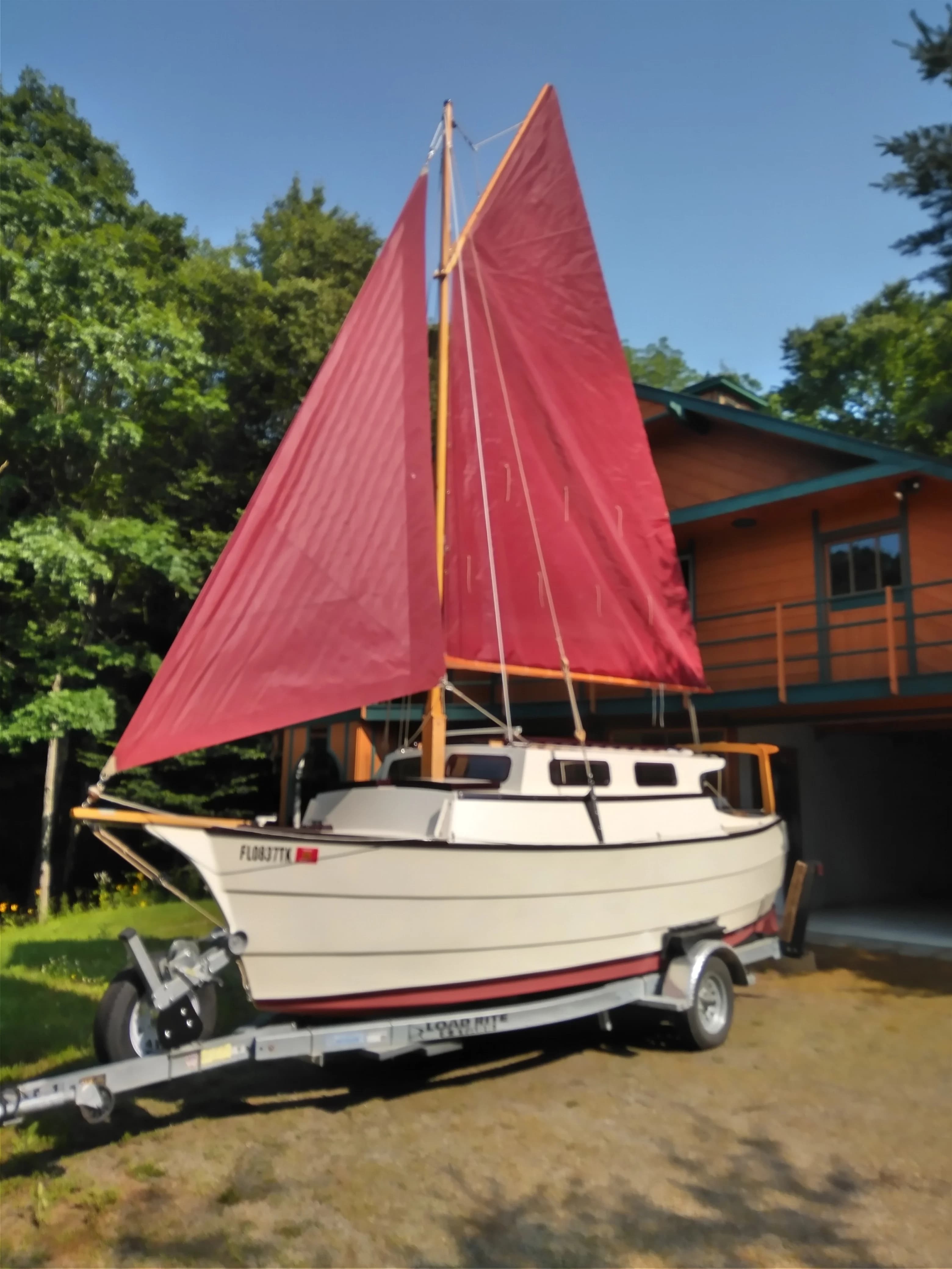 2022 Freedom 17 Gaff Rigged Sloop thumbnail 1