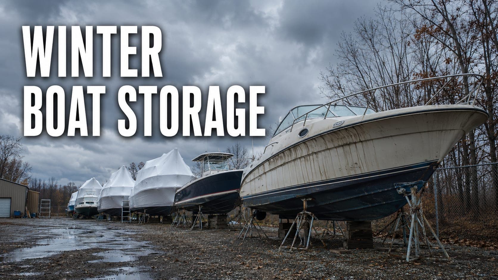 Winter Boat Storage: Shrink Wrap, Indoor, or Leave Her In?