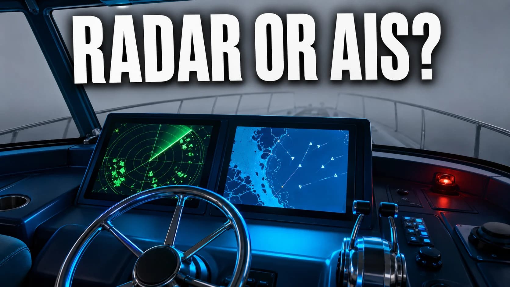 Radar or AIS: Which One Actually Keeps You Safe in Fog?