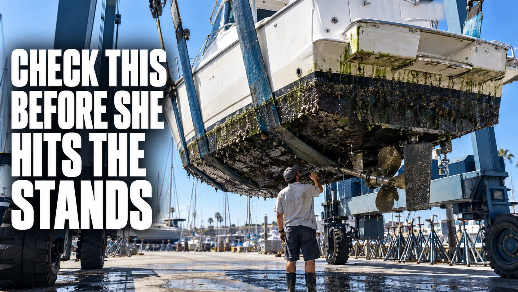 What to Check the Day Your Boat Comes Out of the Water