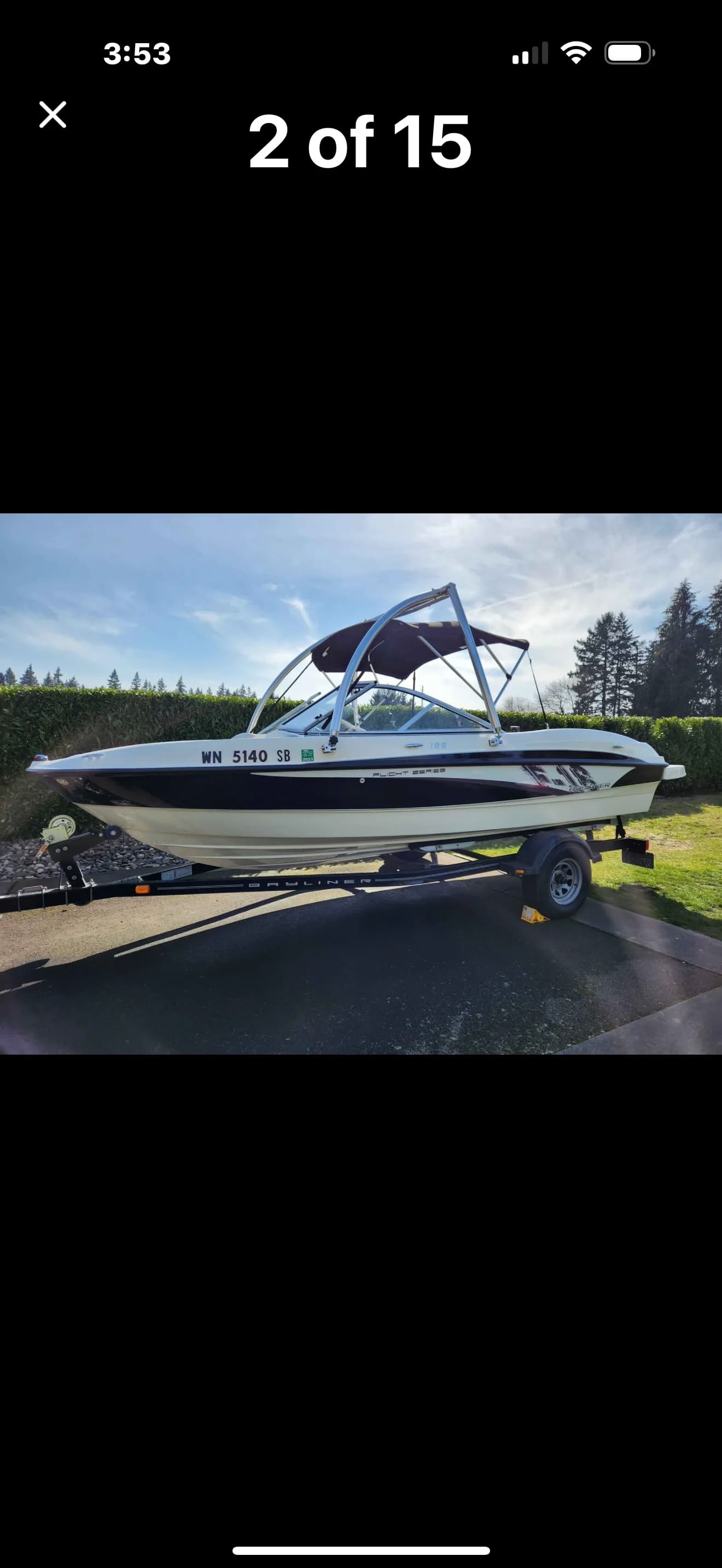 2011 Bayliner Flight Series 185 thumbnail 2