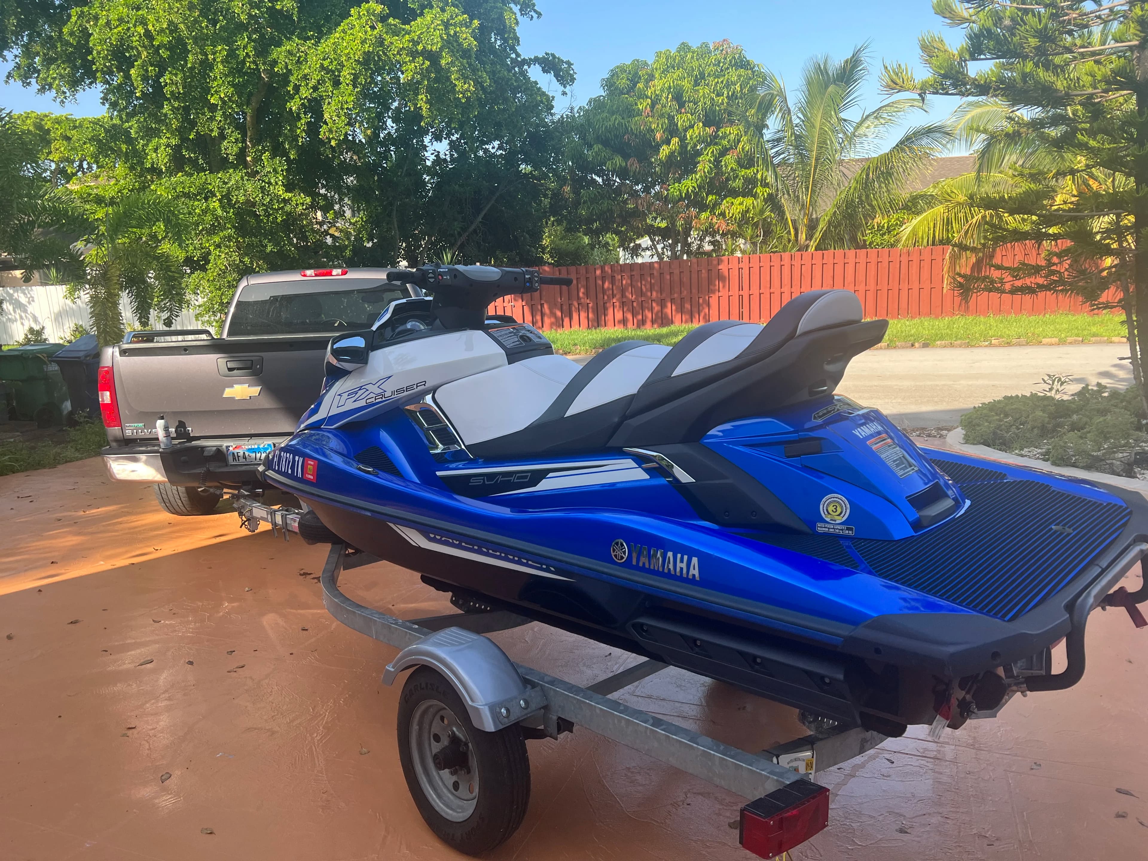 2018 Yamaha FX Cruiser SVHO thumbnail 1