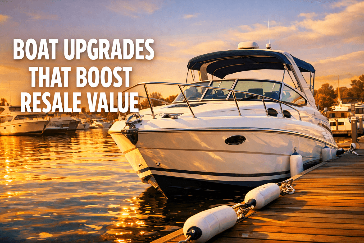 Boat Upgrades That Actually Increase Your Resale Value